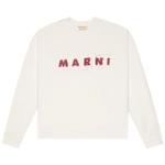 Свитшоты Marni Logo Sweatshirt 'Natural White' 1