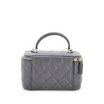 Маленькая сумка через плечо Classic Top Handle Vanity Case с цепочкой 2