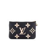 Double Zip Pochette Bicolor Monogram Empreinte Giant crossbody bag 1