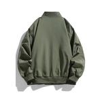 Стильная бомбер-куртка бейсбольное пальто 4