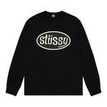 Футболка Stussy Pitstop Long-Sleeve Tee 'Black' 1