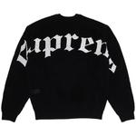 Топы Supreme Old English Printed Sweater 'Black' 1