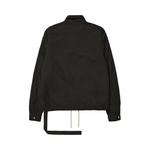 Куртки Rick Owens Snapfront Jacket 'Black' 2