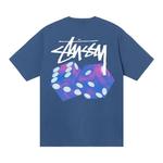 Футболки Stussy Diced Out Tee 'Полночь' 2