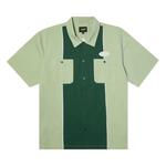 Оверсайз-рубашки HUF Urethane Short-Sleeve Work Shirt 'Mist Green' 1