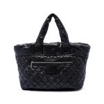 2011 Large Quilted Nylon Reversible Coco Cocoon tote bag 1