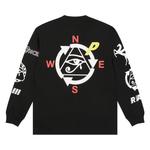 Футболки Palace Ra Long-Sleeve 'Черный' 2