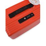 logo-print ribbed suitcase 4