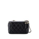 Маленький клатч Pearl Crush Vanity Case with Chain Quilted Lambskin 2