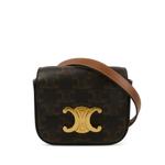 mini Claude logo-plaque shoulder bag 1