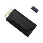 Кошельки Marni Trunk 6 Hook Leather Key Chain Case 'Black' 1