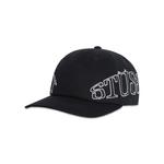 Кепки-снэпбэки Stussy Arc Low Pro Strapback Hat 'Black' 3