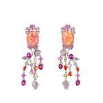 Серьги Passiflora с камнями 1