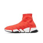 Кроссовки Balenciaga Speed 2.0 Sneaker «All Over Logo — Intense Red» 3