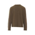 embroidered-logo slub-texture T-shirt 2