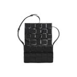 Сумки через плечо Bottega Veneta Intreccio Leather Cassette Bag 'Black/Silver' 3