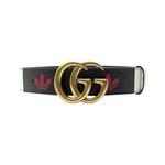 Ремни Gucci x adidas Ремень 'Черный/Белый' 2
