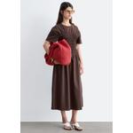 Платье-миди со сборкой Smocked Midi Dress 4