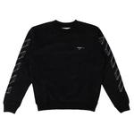 Круглые свитера Off-White 3D Line Crewneck Sweatshirt 'Black' 1