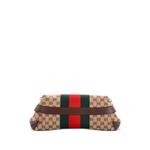 Маленькая сумка на плечо Horsebit NM Web Chain Clutch GG Canvas 2