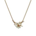 Колье Cherry Blossom Posey из золота и серебра 1