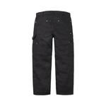 Джинсы Supreme Jacquard Logos Double Knee Denim Painter Jean 'Black' 2