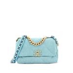 Стеганая сумка на плечо 19 Flap Bag среднего размера 1