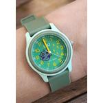 Детские аналоговые часы Citizen VS59J006Y с зелёным резиновым ремешком 3
