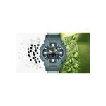 GA-010CE-2A Мужские аналого-цифровые часы с зеленым тканевым ремешком 5