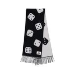 Шарф The Dice с бахромой 1