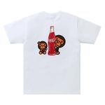 Футболки BAPE x Coca Cola Milo BMX Tee 'White' 2