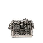 Сумка на плечо Dolce Box Bag со стразами (2010-2025 годы) 1