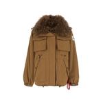 Ushuaia faux-fur trim jacket 1