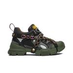 Кроссовки Gucci Wmns Flashtrek Crystals 'Зеленый' 1