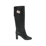 Elli Gancini-buckle leather boots 1