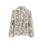 animal-print faux-fur jacket 1