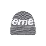 Шапка Beanies Supreme Big Logo Beanie 'Black Stripe' 2