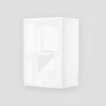 SSUPD Meshroom S V2 Full Mesh Mini-ITX корпус (с кабелем-райзером PCIe 5.0) - белый 1