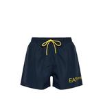 logo-print drawstring swim shorts 1
