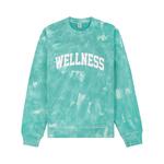 Толстовка Wellness с принтом тай-дай 1