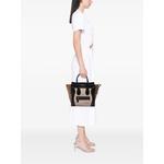 Сумка-тоут Tricolor Calfskin and Suede Luggage размера микро (2012 год) 2