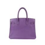2012 30 Birkin leather tote bag 2