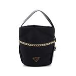 Сумка-ведро Petit Sac Re-Nylon and Nappa Leather Mini 1