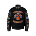 Бомбер с вышивкой из коллаборации с New York Knicks 1