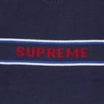 Свитера Supreme Chest Stripe Sweater «Тёмно-синий» 4