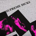 Футболки Supreme Dicks Tee 'Heather Grey' 3
