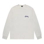 Футболки Stussy Basic Pigment Dyed Long-Sleeve Tee 'Natural' 1