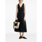 tiered crossover-strap dress 2