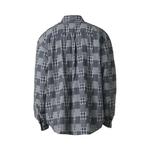 Рубашки и топы ERL Plaid Длинный рукав Рубашка 'Black' 2
