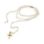 Ожерелья Vivienne Westwood Broken Pearl Necklace 'Gold/Pearl/Multicolor' 2